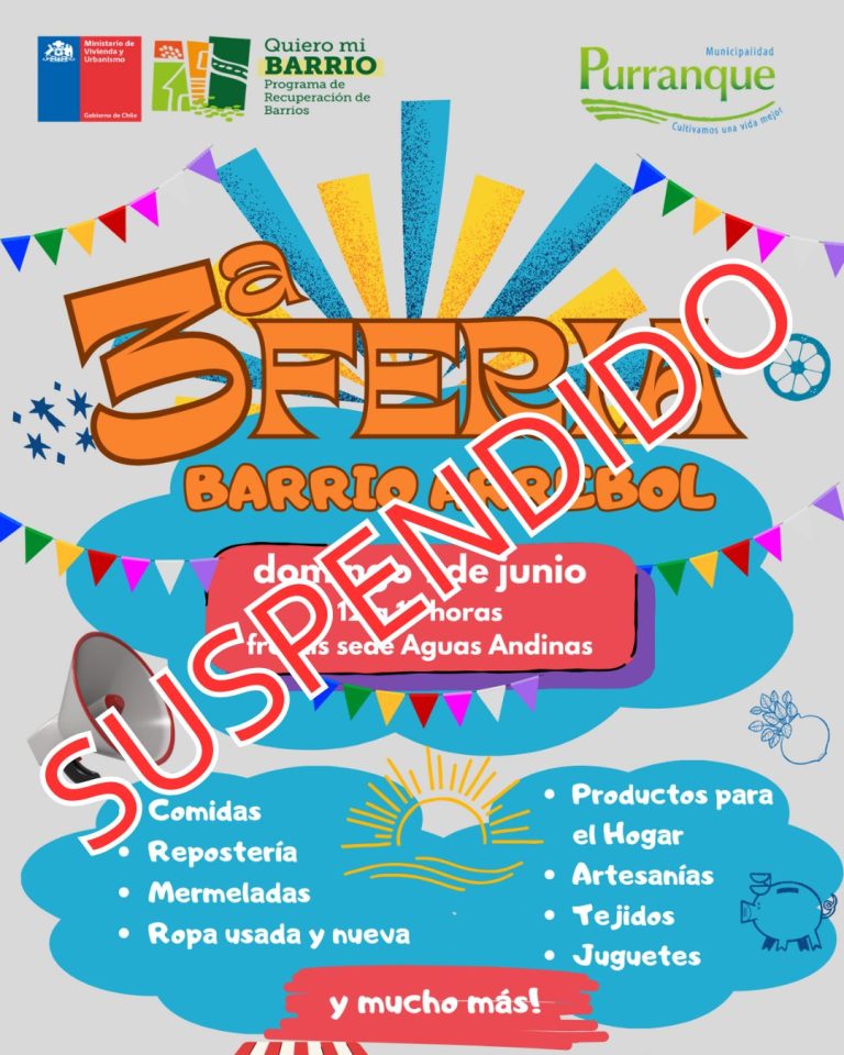 SUSPENDIDA 3 FERIA