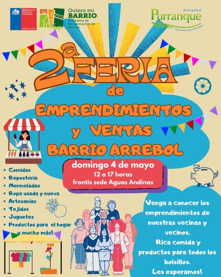 afiche segunda feria arrebol