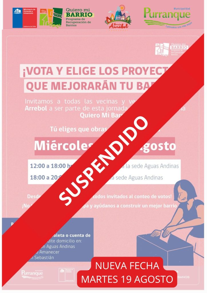 SUSPENDIDO HASTA 19 AGO